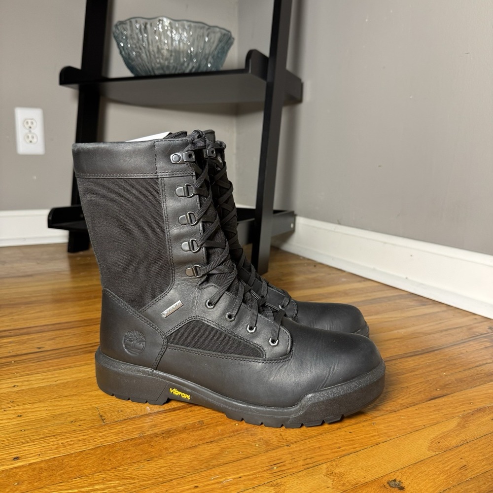 Timberland Field 40 Below Super boot 8 Inch Gore-Tex GTX Black A18K8 Men 10.5
